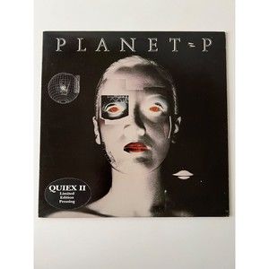 Planet P 1983 Geffen Records Quiex II Limited + Inner LP GHS 4000 VG+ Tony Cary